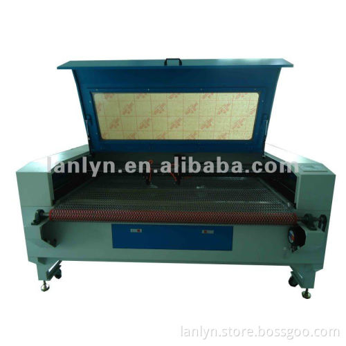Auto feed laser cutting machines with two heads 1600*1000 mm working area